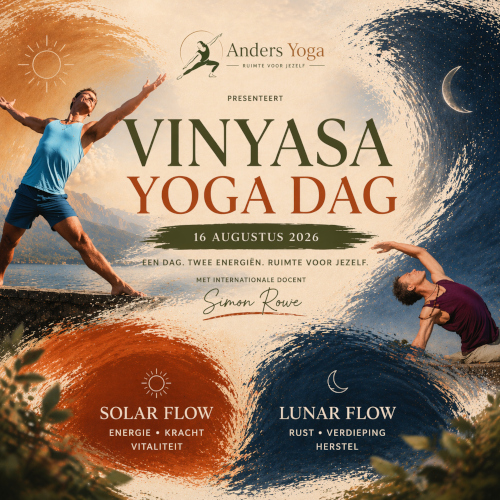 Aankondiging Vinyasa Yoga Dag